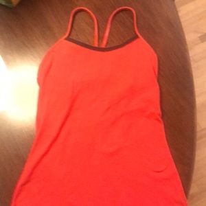 Red Lululemon Tank Top